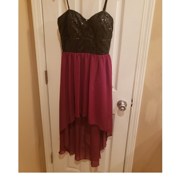 Dresses & Skirts - Black and wine dress